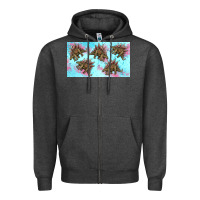 Charcoal Heather dinosaur stegosaurus sippy cup Zipper Hoodie - Artiststas