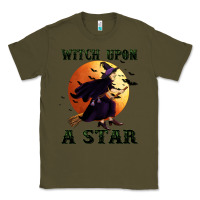 Army Green witch upon a star Classic Tee - BundleAndBundleShop