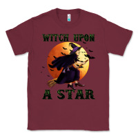 Burgundy witch upon a star Classic Tee - BundleAndBundleShop