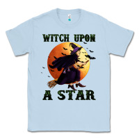 Dusty Blue witch upon a star Classic Tee - BundleAndBundleShop