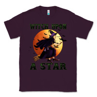 Plum witch upon a star Classic Tee - BundleAndBundleShop