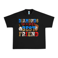 Black diamonds are a girl's best friend baseball Urban Heavy Tee - Zillion Design Studio