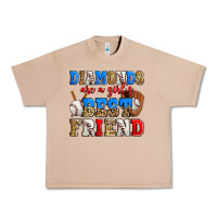 Burro diamonds are a girl's best friend baseball Urban Heavy Tee - Zillion Design Studio
