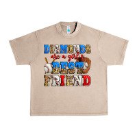 French Oak diamonds are a girl's best friend baseball Urban Heavy Tee - Zillion Design Studio