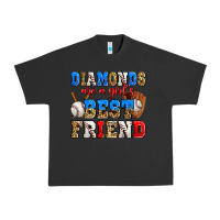 Pigment Black diamonds are a girl's best friend baseball Urban Heavy Tee - Zillion Design Studio
