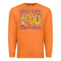 Carrot little miss 100 days smarter Premium Sweatshirt - MaliasSmallBusiness