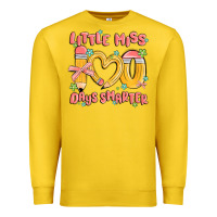 Lemon little miss 100 days smarter Premium Sweatshirt - MaliasSmallBusiness