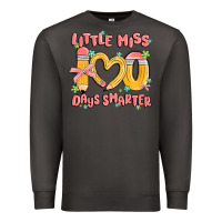 Smoke little miss 100 days smarter Premium Sweatshirt - MaliasSmallBusiness