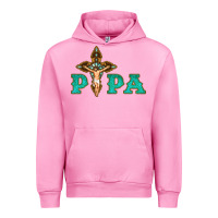 Fuchsia Pink Papa Jesus with Cross Urban Hoodie - Bettercallsaul