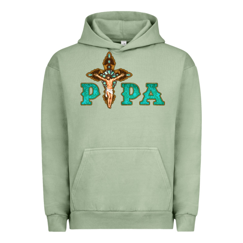 Papa Jesus With Cross Urban Hoodie by Bettercallsaul | Teevron