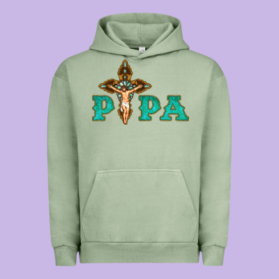 Papa Jesus With Cross Urban Hoodie Designed By Bettercallsaul