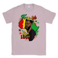Lilac free ish since 1865 black man Classic Tee - HRA Design Shop