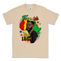 Mushroom free ish since 1865 black man Classic Tee - HRA Design Shop
