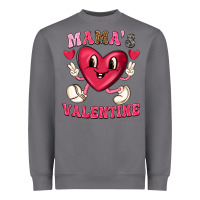 Storm mamas valentine with cute heart Heavyweight Sweatshirt - texasbilliewilder