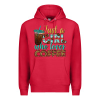 Cardinal just a girl who loves coffee Premium Hoodie - BundleAndBundleShop