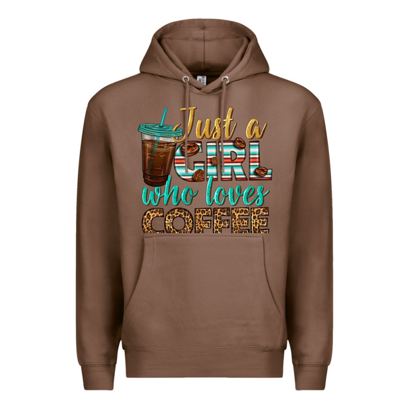 Just A Girl Who Loves Coffee Premium Hoodie by BundleAndBundleShop | Teevron