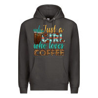 Smoke just a girl who loves coffee Premium Hoodie - BundleAndBundleShop