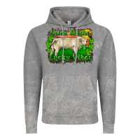 Cloud Rock Thick Thighs Lucky Vibes Charolais Bull Vintage Hoodie - RanaPortraitStore
