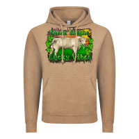 Vintage Coffee Thick Thighs Lucky Vibes Charolais Bull Vintage Hoodie - RanaPortraitStore