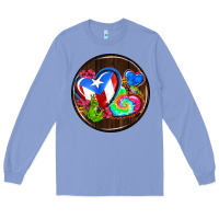 Colony Blue puerto rico coasters Long Sleeve Tee - AdoDesignShop