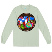 Matcha puerto rico coasters Long Sleeve Tee - AdoDesignShop
