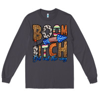 Smoke boom bitch get out the way Long Sleeve Tee - HRA Design Shop