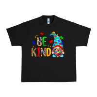 Black be kind autism gnome Urban Heavy Tee - Zillion Design Studio