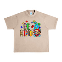French Oak be kind autism gnome Urban Heavy Tee - Zillion Design Studio