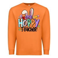 Carrot one hoppy teacher Premium Sweatshirt - MaliasSmallBusiness