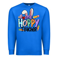 True Royal one hoppy teacher Premium Sweatshirt - MaliasSmallBusiness