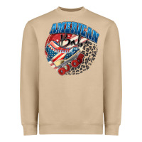 Mushroom American babe Heavyweight Sweatshirt - Zillion Design Studio