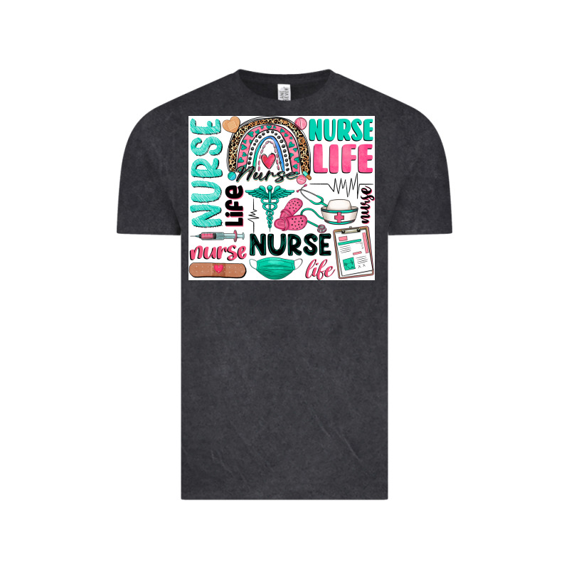 Nurse Life Vintage Tee by Zillion Design Studio | Teevron