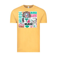Vintage Mustard nurse life Vintage Tee - Zillion Design Studio