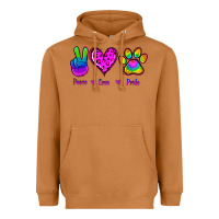 Meerkat Peace Love Pride Heavyweight Hoodie - Jasminsmagicworld