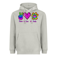 Moon Dust Peace Love Pride Heavyweight Hoodie - Jasminsmagicworld