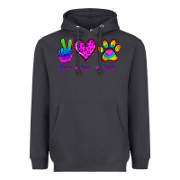 Smoke Peace Love Pride Heavyweight Hoodie - Jasminsmagicworld