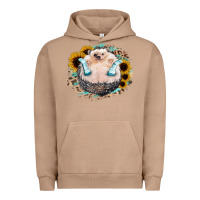 Pigment Burro Hedgehog with Sunflower Urban Hoodie - Bettercallsaul