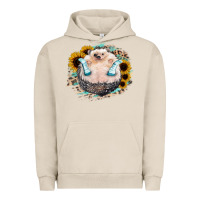 Pigment French Oak Hedgehog with Sunflower Urban Hoodie - Bettercallsaul