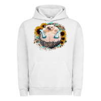Pigment Lunar Rock Hedgehog with Sunflower Urban Hoodie - Bettercallsaul