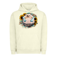 Pigment Pistachio Hedgehog with Sunflower Urban Hoodie - Bettercallsaul