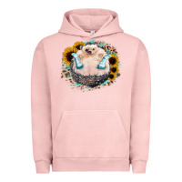 Pigment Salmon Hedgehog with Sunflower Urban Hoodie - Bettercallsaul