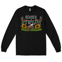 Black mama tried1 Long Sleeve Tee - CowhideDigitalArt