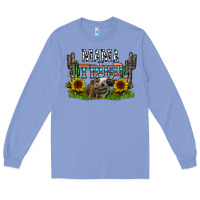Colony Blue mama tried1 Long Sleeve Tee - CowhideDigitalArt