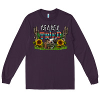 Plum mama tried1 Long Sleeve Tee - CowhideDigitalArt