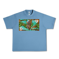 Pebble Blue koala cup Urban Heavy Tee - BarkalooDesign
