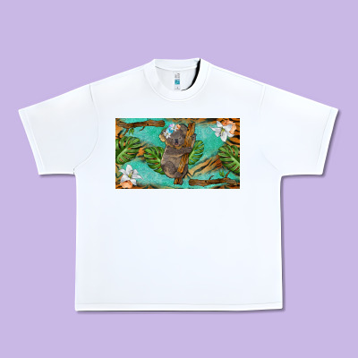 Koala Cup Urban Heavy Tee Designed By Barkaloodesign