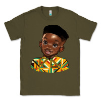 Army Green black boy Classic Tee - HRA Design Shop