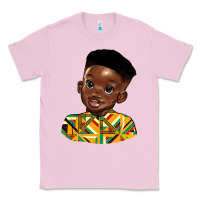 Bubblegum Pink black boy Classic Tee - HRA Design Shop