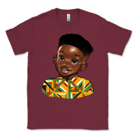 Burgundy black boy Classic Tee - HRA Design Shop