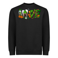 Black Dental Love St. Patricks Day Heavyweight Sweatshirt - RanaPortraitStore